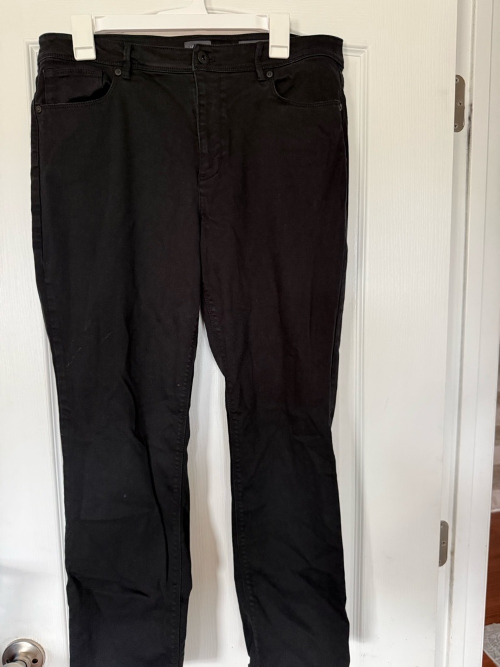 J. Jill Straight Leg Jeans in Black